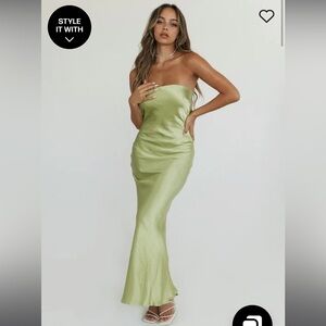 Hailey dress princess polly green